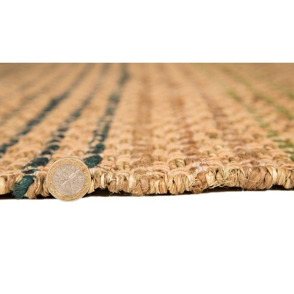 Koberec z mořské trávy, juty a bavlny Flair Rugs Blue, 80 x 150 cm-image-3