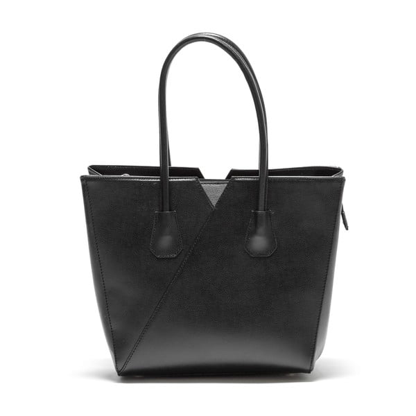Černá kožená kabelka Isabella Rhea no. 476