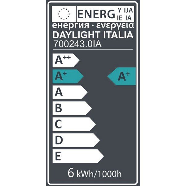 Standardní žárovka E27, 6 W, 240 V - Homemania-image-2