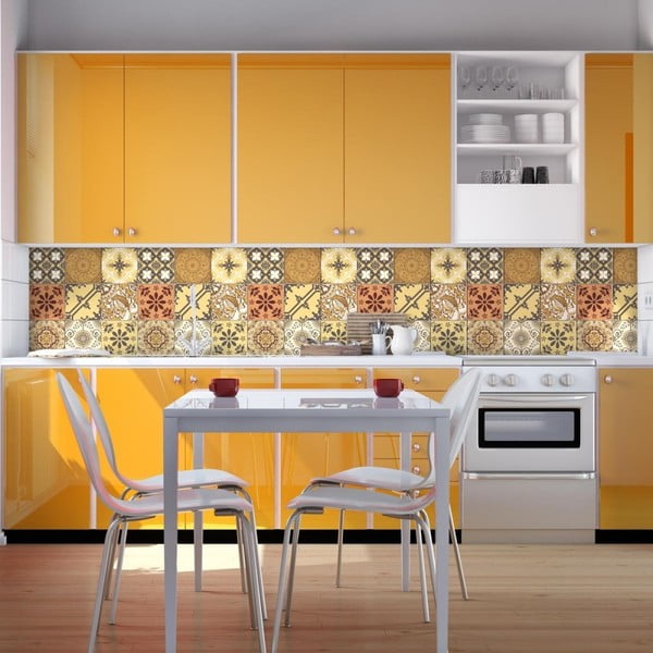 Sada 9 samolepek Ambiance Cottage, 10 x 10 cm-image-4