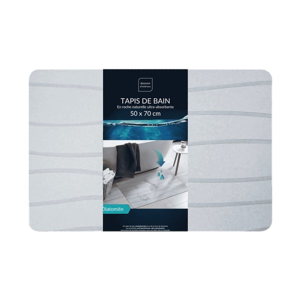 Šedá koupelnová předložka 50x70 cm Ondelina – douceur d'intérieur-image-3