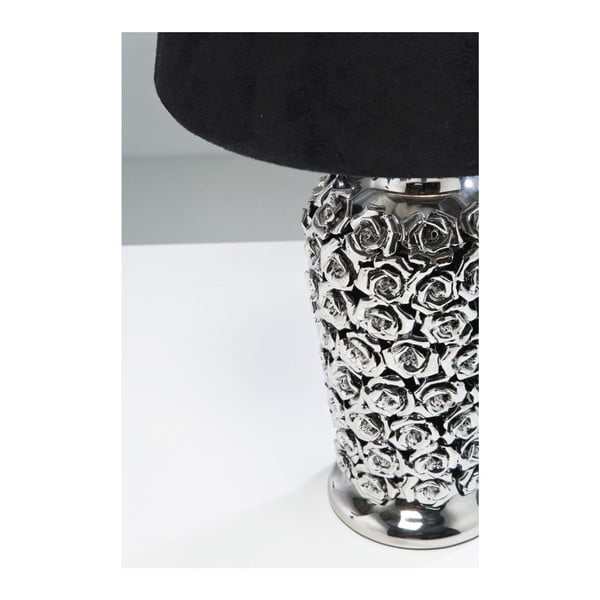 Stolní lampa ve stříbrné barvě Kare Design Rose-image-3