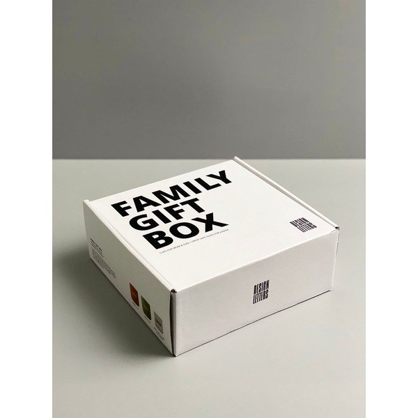 Sada 3 šálků Design Letters Family-image-2