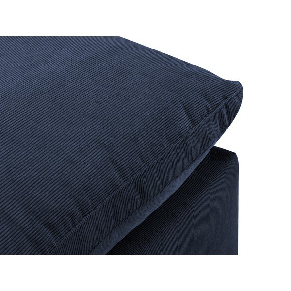 Tmavě modrá prostřední část modulární manšestrové pohovky Windsor & Co Sofas Galaxy-image-1