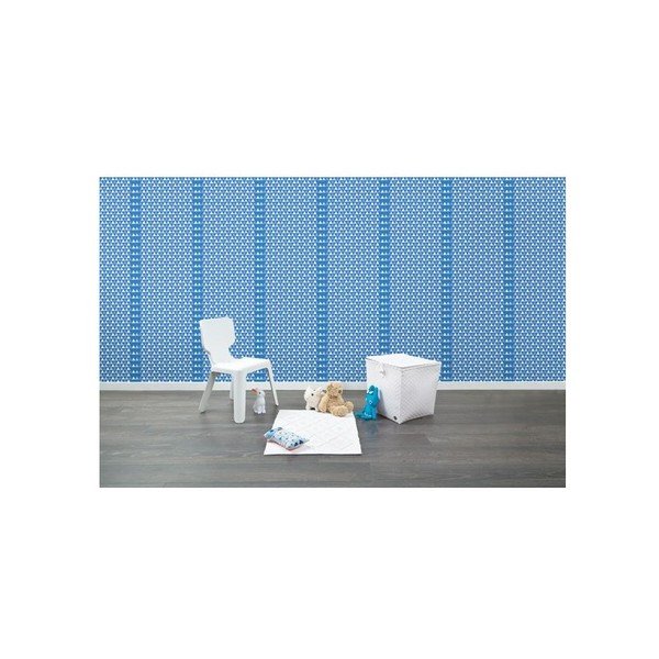 Tapeta Triangles Blue-image-2