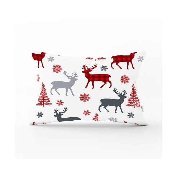 Vánoční povlak na polštář Minimalist Cushion Covers Christmas Ornaments, 35 x 55 cm