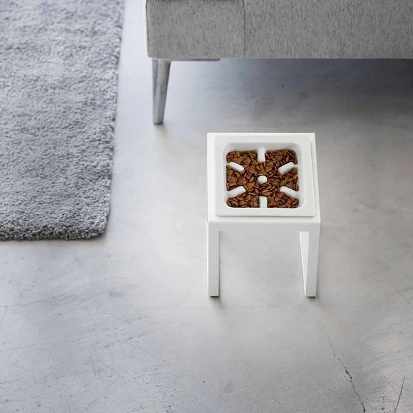 Keramická miska s podstavcem pro domácího mazlíčka Nooks – YAMAZAKI-image-3