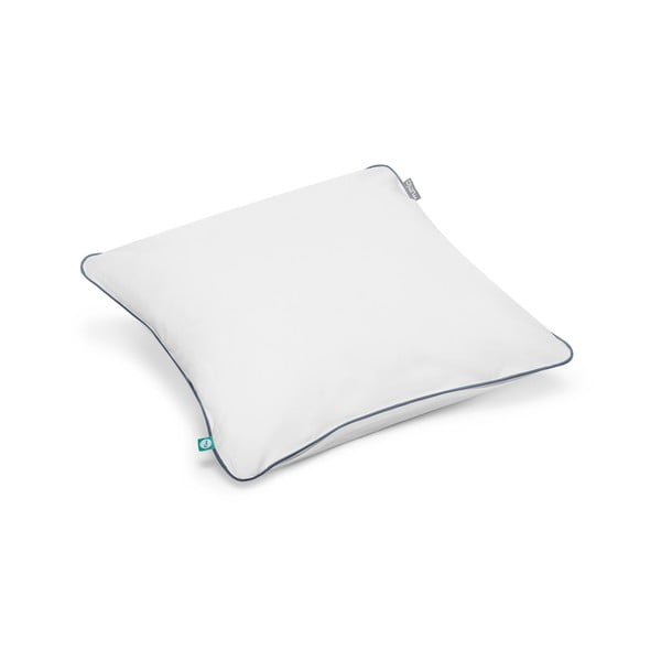 Bílý povlak na polštář s modrým proužkem Mumla Basic, 70 x 80 cm