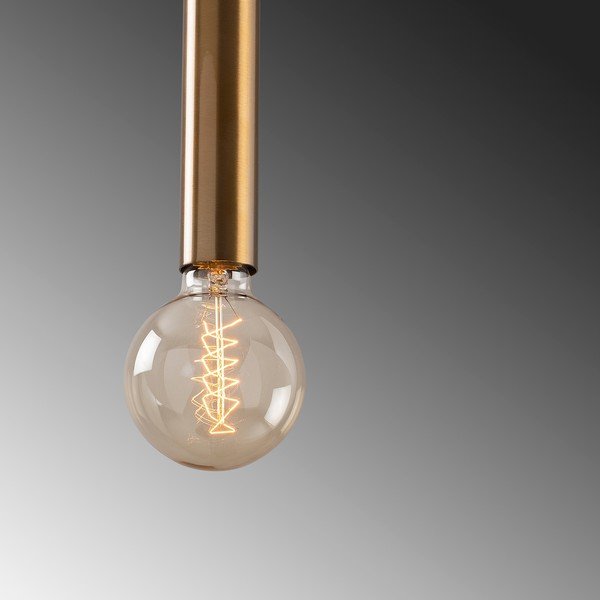 Závěsné svítidlo ve zlaté barvě s kovovým stínidlem ø 4 cm Tempo – Opviq lights-image-4