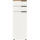 Bílá vysoká koupelnová skříňka 39x111 cm Menen – Germania