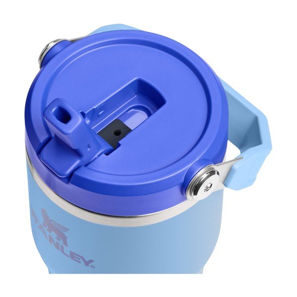 Modrá termoska z nerezové oceli 600 ml IceFlow™ Flip Straw 2.0 Tumbler Blue Sky – Stanley-image-2
