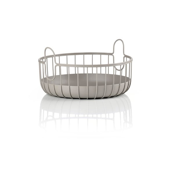 Drátěný kovový košík ø 22x8 cm Inu – Zone-image-2