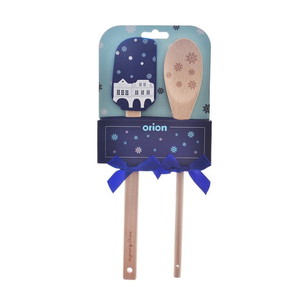 Dřevěná sada kuchyňského náčiní 2 ks – Orion-image-1