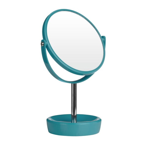 Tyrkysové kosmetické zrcadlo Premier Housewares Magnify, 20 x 30 cm
