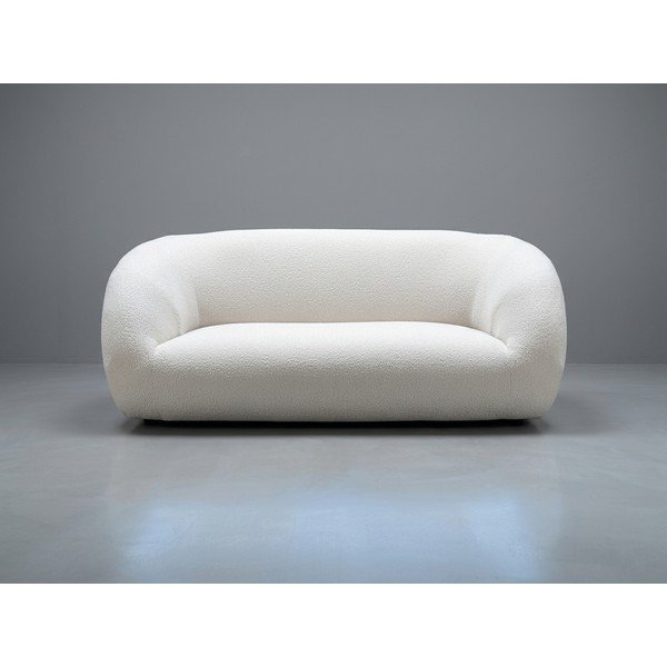 Krémová pohovka z textilie bouclé 230 cm Essen - II. jakost – Cosmopolitan Design-image-1