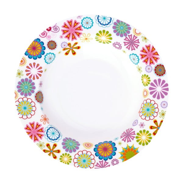 Polévkový talíř Krauff Blumen, 21.5 cm