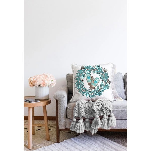 Povlak na polštář s vánočním motivem 43x43 cm – Mila Home-image-2