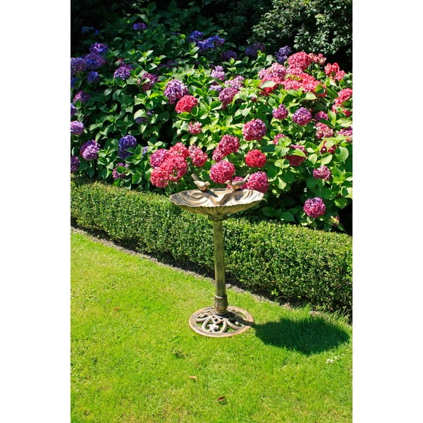 Hnědé zahradní pítko pro ptactvo Garden Pleasure-image-1