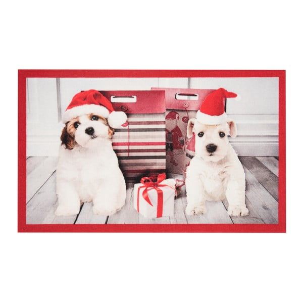 Rohožka Hanse Home Christmas Dogs, 45 x 75 cm
