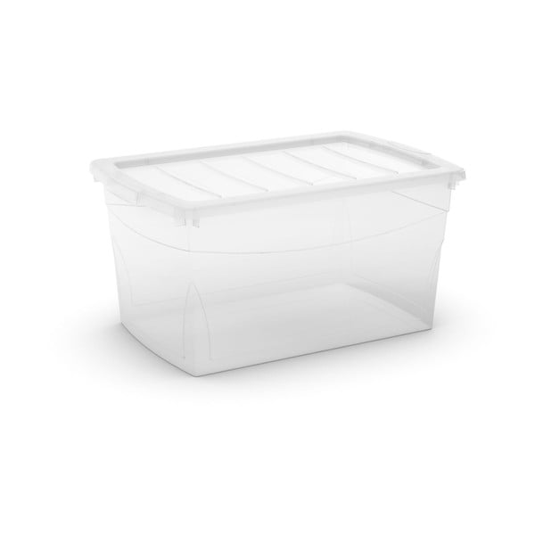 Plastový úložný box s víkem 58,5x39x30 cm Omnibox L – KIS
