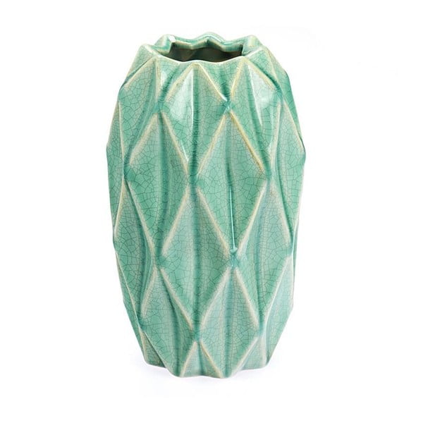Keramická váza Light Green, 23 cm
