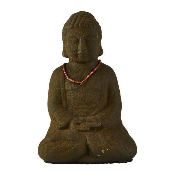 Soška KJ Collection Buddha Rustic Green, 25 cm