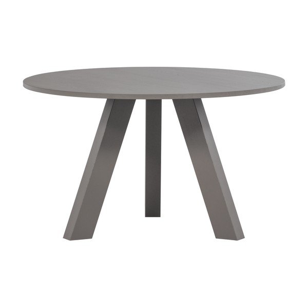 Kulatý jídelní stůl z dubového dřeva ø 129 cm Rhonda – WOOOD