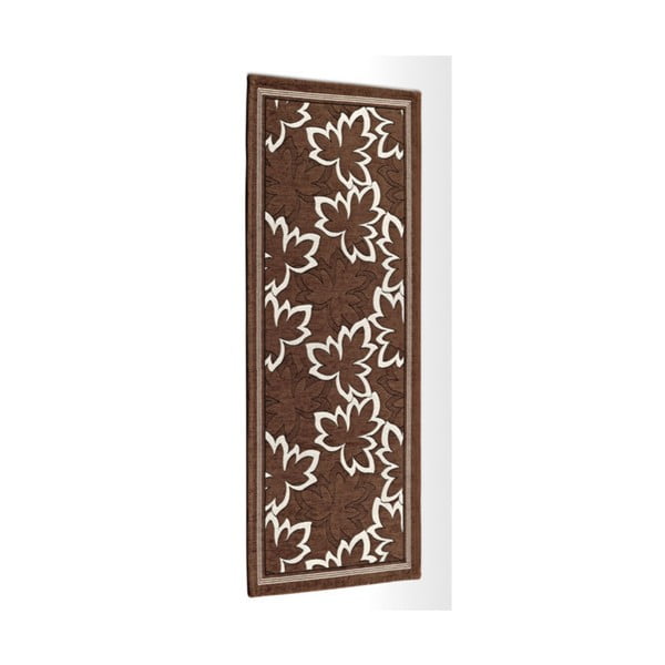 Hnědý běhoun Floorita Maple, 55 x 140 cm-image-1