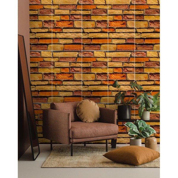 Samolepicí panely v sadě na zeď 6 ks 30x60 cm Brick Wall – SP TREND-image-1