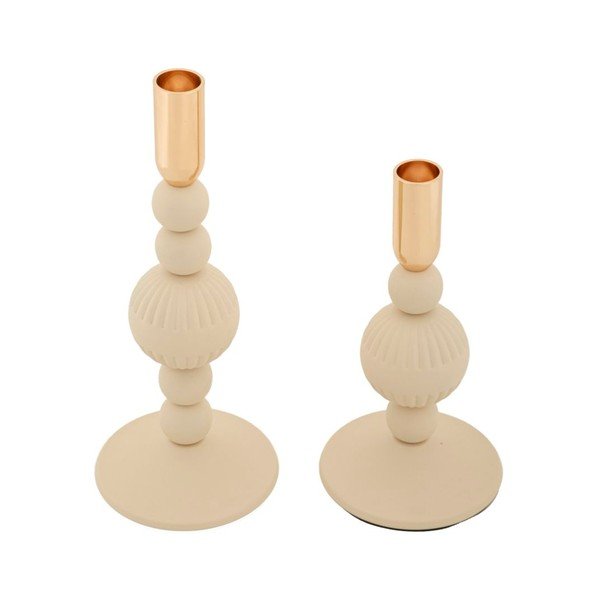 Kovové svícny v sadě 2 ks Aster – Mauro Ferretti