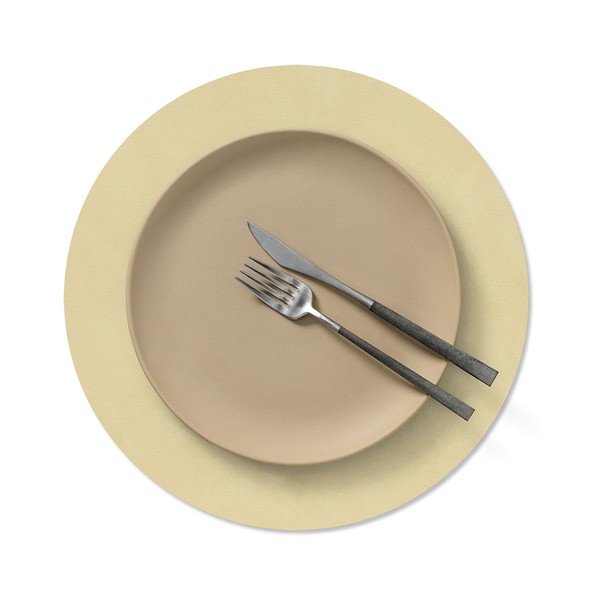 Prostírání z eko kůže ø 30 cm Circle M Nupo – LIND DNA-image-1