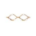 Nástěnný věšák z kaučukového dřeva v přírodní barvě Montage – Umbra