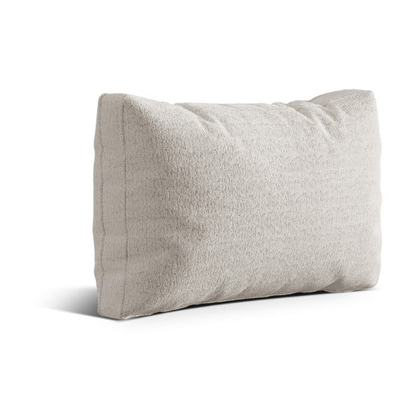 Béžový polštář na gauč z textilie bouclé Kemi – Cosmopolitan Design-image-1