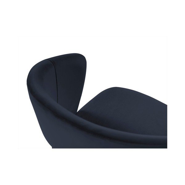Tmavě modrá jídelní židle se sametovým potahem Windsor & Co Sofas Elpis-image-3