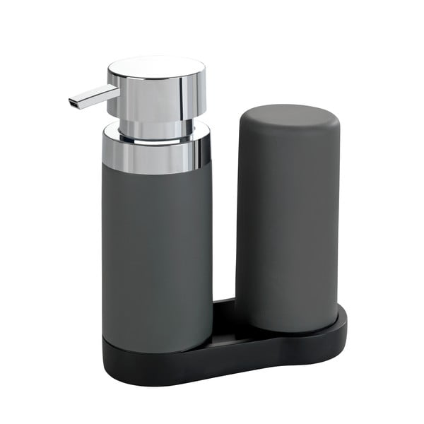 Šedý silikonový set na mytí nádobí Easy Squeez-e – Wenko-image-4