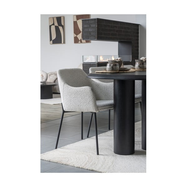 Jídelní stůl s deskou v dekoru jasanového dřeva 100x220 cm Tirano – House Nordic-image-4