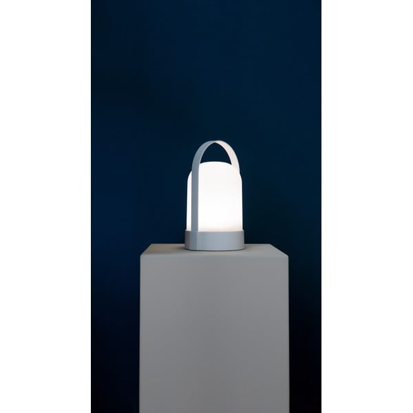 Bílá LED stmívatelná stolní lampa (výška 25 cm) Uri – Remember-image-2