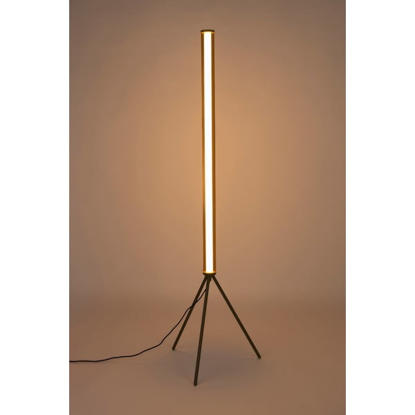 Béžová LED stmívatelná stojací lampa se skleněným stínidlem (výška 156 cm) Scotty – Zuiver-image-3