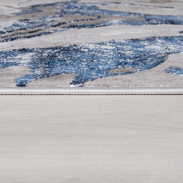 Modro-šedý koberec 80x150 cm Marbled – Flair Rugs-image-2