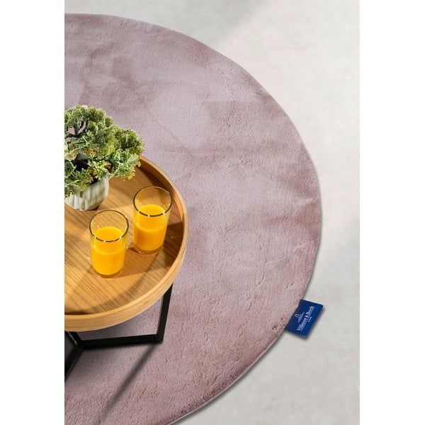 Starorůžový kulatý koberec ø 200 cm Leon – Villeroy&Boch-image-2