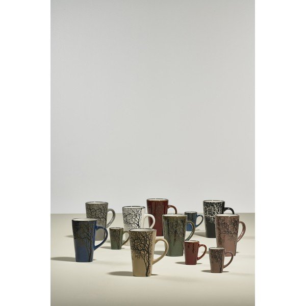 Světle růžové hrnky na espresso z kameniny v sadě 4 ks 100 ml Hela – Villa Collection-image-1