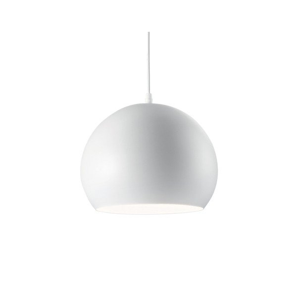 Bílé závěsné svítidlo Evergreen Lights Fahar