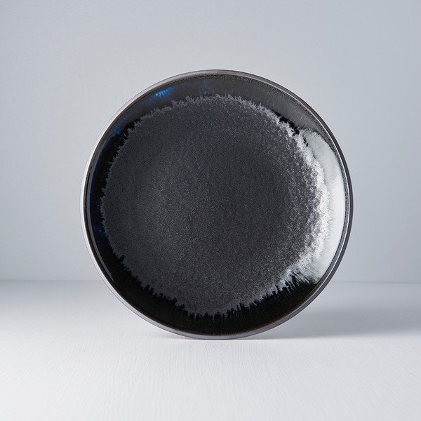 Tmavě modrý keramický talíř MIJ Matt, ø 25 cm-image-1