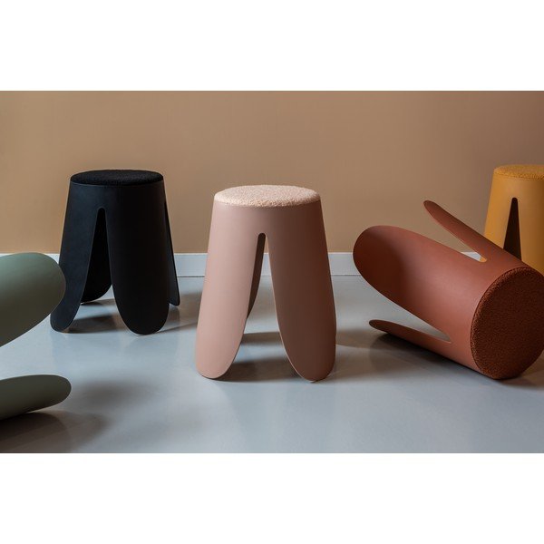 Světle červená plastová stolička Savor   – Leitmotiv-image-1