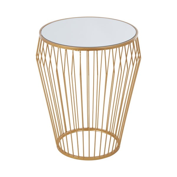 Kulatý odkládací stolek se skleněnou deskou ø 45 cm Avantis – Premier Housewares-image-1