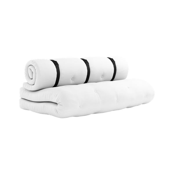 Bílá rozkládací pohovka vhodná do exteriéru Karup Design Design OUT™ Buckle Up White