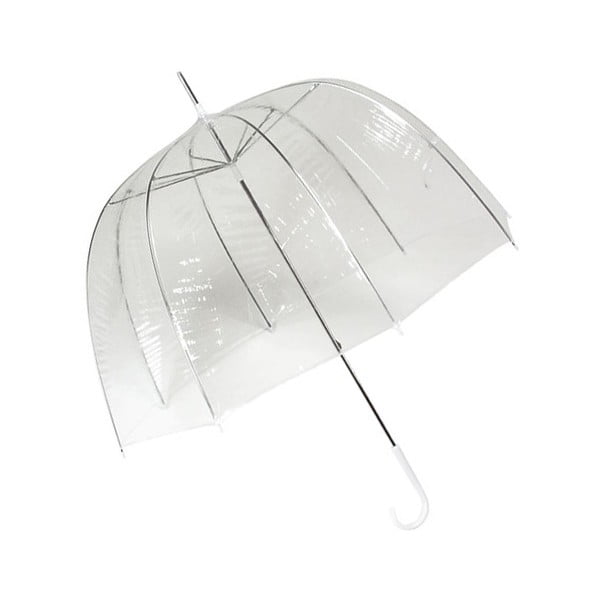 Transparentní holový deštník Ambiance Birdcage Cloche, ⌀ 77 cm