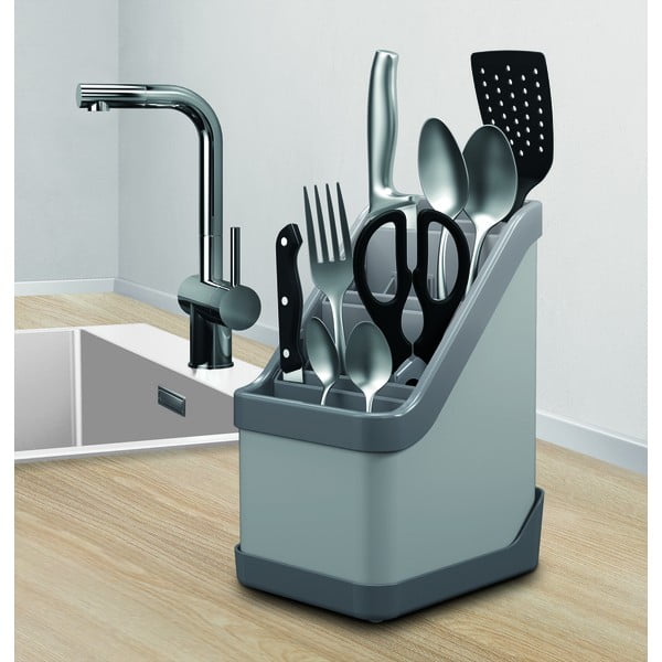 Černý stojan na příbory Metaltex Keep-Tex-image-1