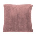 Růžový dekorativní polštář Tiseco Home Studio Ribbed, 60 x 60 cm