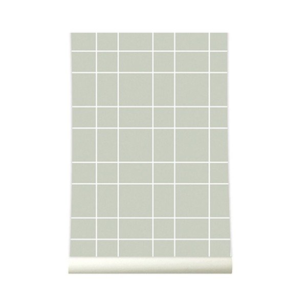 Tapeta Grid Warm Grey